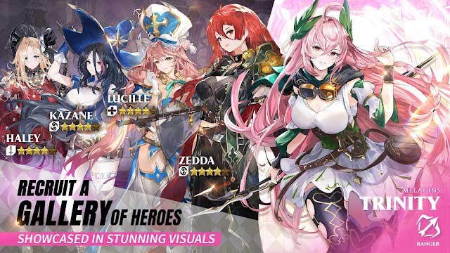 Chiêu mộ một loạt anh hùng được thiết kế tuyệt đẹp trong Valiant Force 2