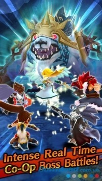 Đánh boss trong thời gian thật