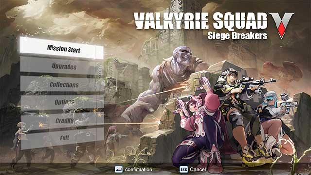 Valkyrie Squad: Siege Breakers là game bắn súng sinh tồn kịch tính
