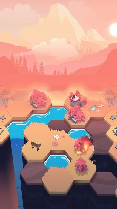 Thế giới trong Valleys Between có thời tiết và các mùa thay đổi