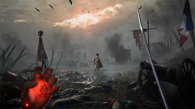 Vào vai một cựu chiến binh của quân đội Napoleon vừa trở về từ cõi chết