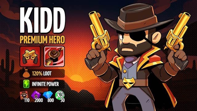 Nâng cấp anh hùng và vũ khí của bạn