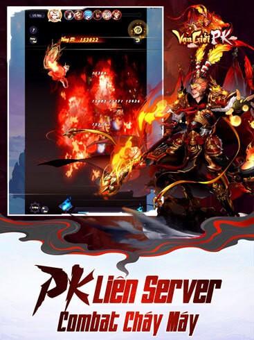 PK Liên Server – Combat Cháy Máy