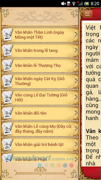 Danh mục văn khấn