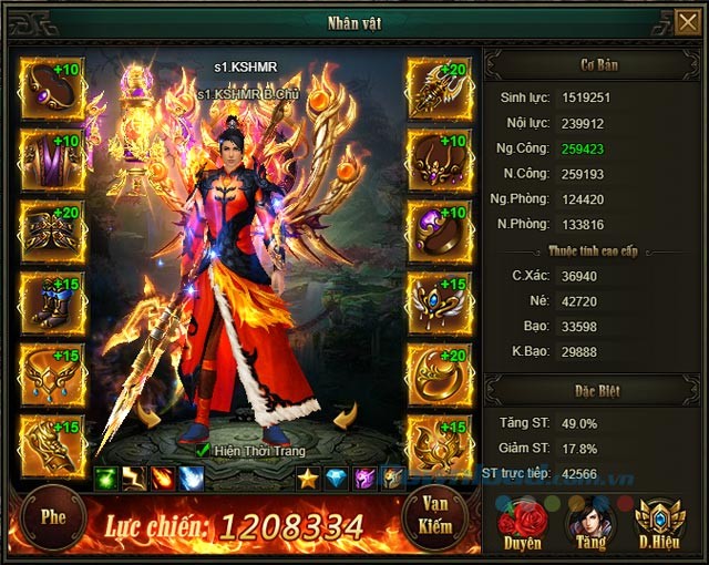 Hệ thống trang bị