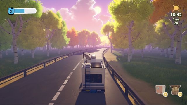Vanlife Journey and Bunny’s Wishlist là game mô phỏng lái xe cắm trại khám phá thế giới