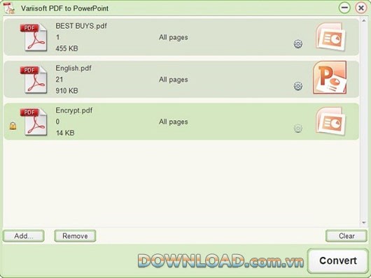 Variisoft PDF to PowerPoint Converter