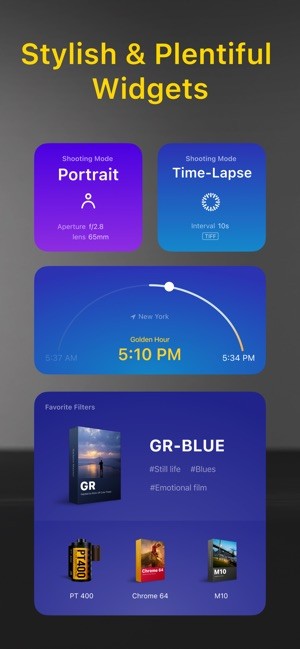 Rất nhiều widget để bạn truy cập nhanh từ màn hình chính