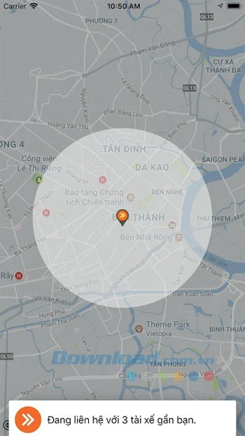 Liên hệ đặt xe