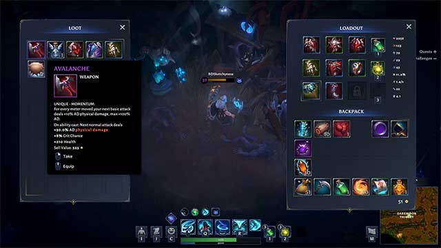 Chế tạo vật phẩm, đánh thức các cổ vật để khám phá sức mạnh thụ động