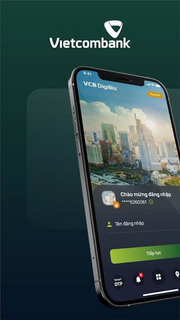 Ứng dụng VCB DigiBiz