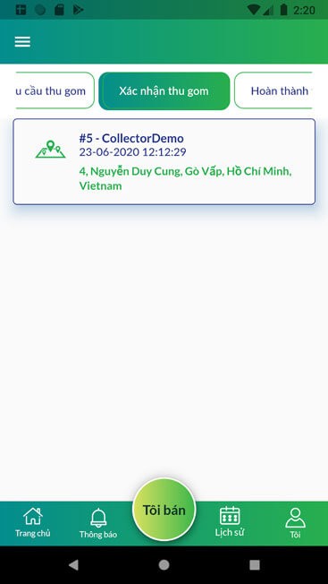 Đơn hàng đang xác nhận