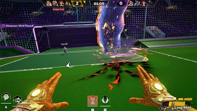 Vector Strike là sự kết hợp thú vị giữa FPS với bóng đá, trong trải nghiệm dựa trên cơ chế vật lý thực