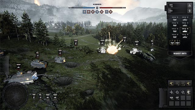 Chỉ huy quân đội trên chiến trường được tái hiện tỉ mỉ tới từng chi tiết