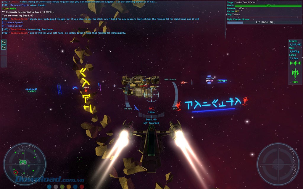 Game bắn súng Vendetta Online