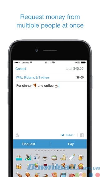 Yêu cầu chuyển tiền