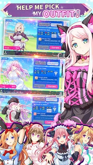 Kiếm nhân vật mới, đồng phục mới