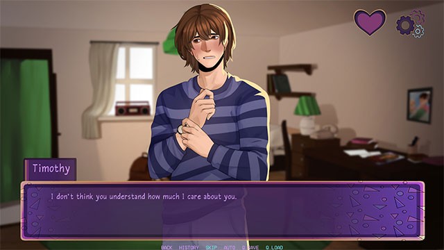 Tương tác cùng 5 nhân vật chính và 1 nhân vật tưởng tượng