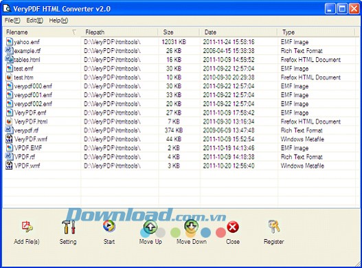 VeryPDF HTML Converter