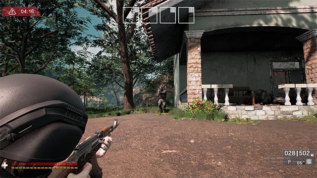 Đối đầu với kẻ cướp, những người sống sót và lực lượng quân sự trong Vest A Life game