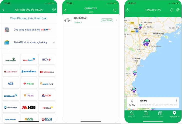 Tải ứng dụng VETC cho iOS - Thu phí đường bộ