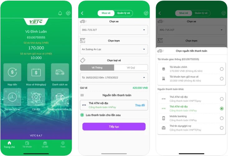 Tải ứng dụng VETC cho iOS - Thu phí đường bộ