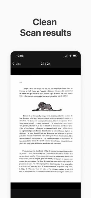 Kết quả scan rõ ràng