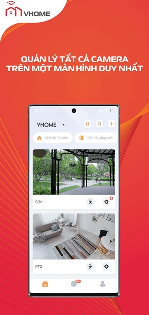 Quản lí tất cả camera
