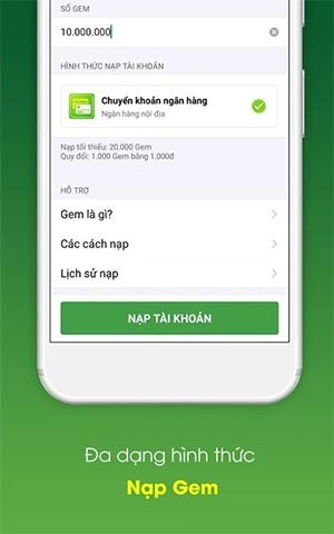 Chuyển khoản nhanh chóng