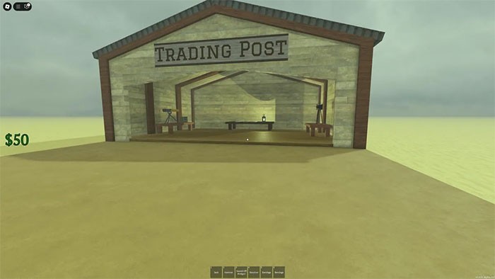 Roblox Dead Rails: Vị trí các tòa nhà