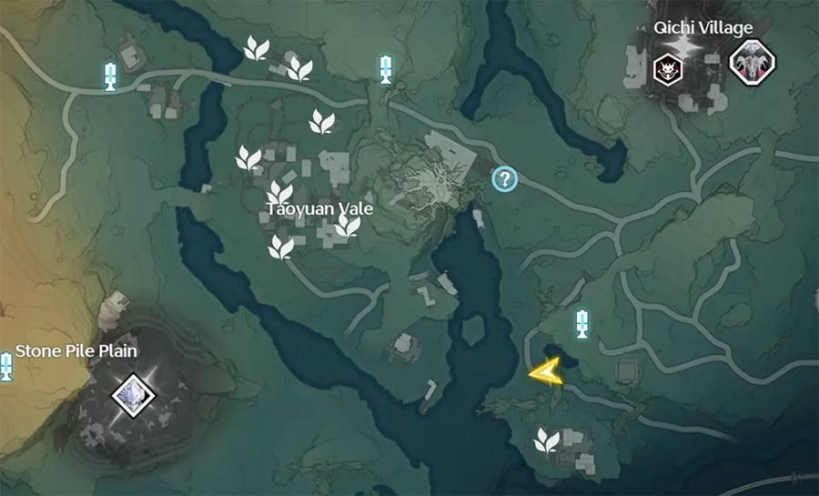 Thung lũng đào viên trong Wuthering Waves