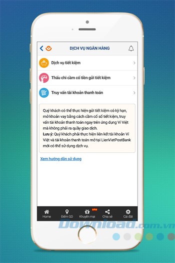 Dịch vụ ngân hàng
