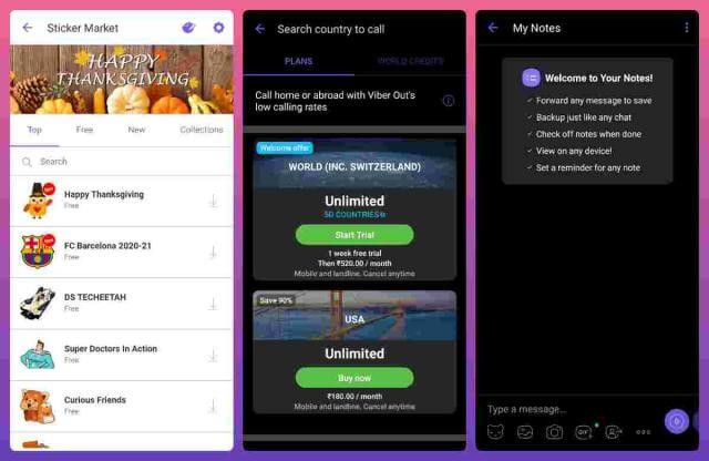 Ứng dụng có kho sticker phong phú