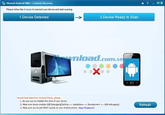 Vibosoft Android SMS+Contacts Recovery