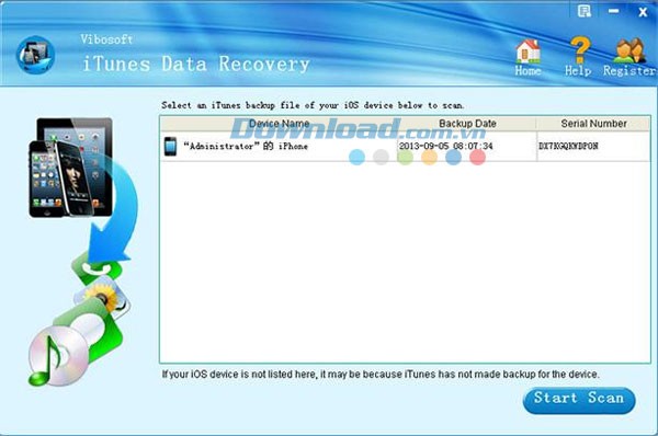 Vibosoft iTunes Data Recovery