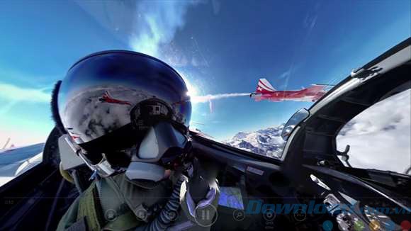 Giao diện của Video 360