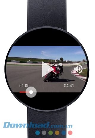 Xem video YouTube trên Smartwatch với Video cho Android Wear