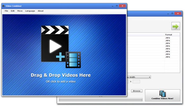 Video Combiner là phần mềm cắt ghép video miễn phí, dễ sử dụng
