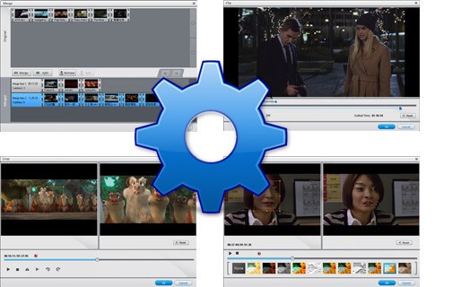 Video Converter Factory Pro hỗ trợ tính năng chỉnh sửa