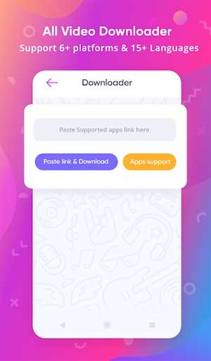 Video Downloader hỗ trợ giao diện cho hơn 15 ngôn ngữ