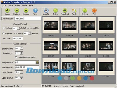 Video Snapshots Genius