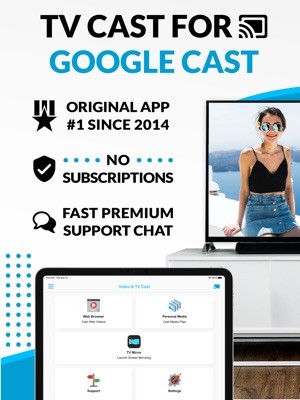 TV Cast Pro for Google Cast cho bạn xem video điện thoại trên màn hình lớn
