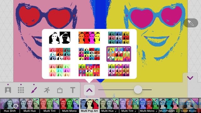 Áp dụng hiệu ứng trước, trong và sau khi quay