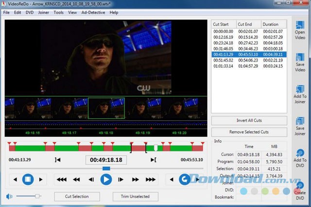 Cắt video đơn giản