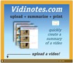 Vidinotes.com - Online Video Summarizer