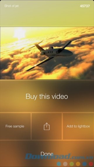 Mua clip từ iMovie