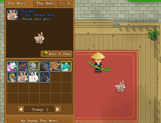 Thú cưng hỗ trợ người chơi trong nhiều hoạt động và tăng thêm tính hấp dẫn