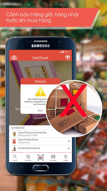 Cảnh báo hàng giả