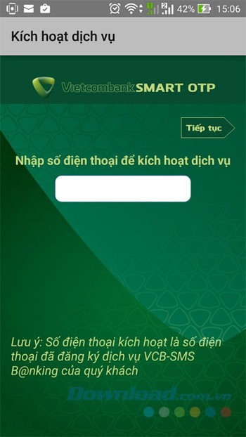 Nhập số điện thoại