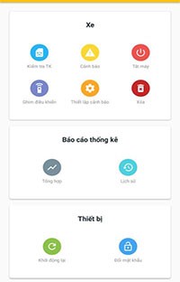 Giao diện chính của ứng dụng